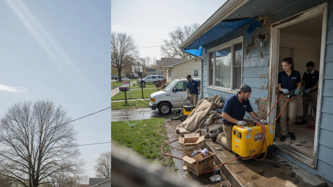 Basement Flood Cleanup in La Plata, NM near me